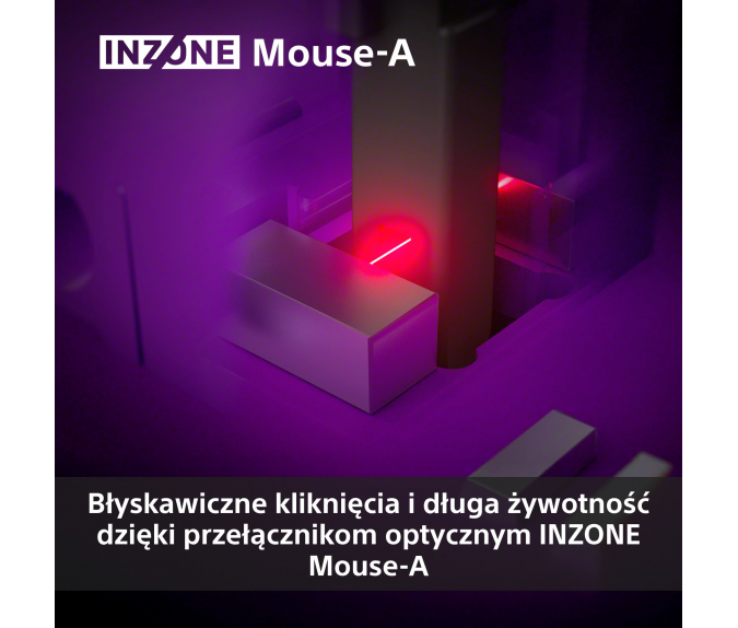 Bezprzewodowa myszka gamingowa INZONE Mouse-A | MSEG500B