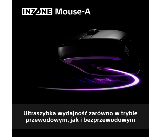 Bezprzewodowa myszka gamingowa INZONE Mouse-A | MSEG500B