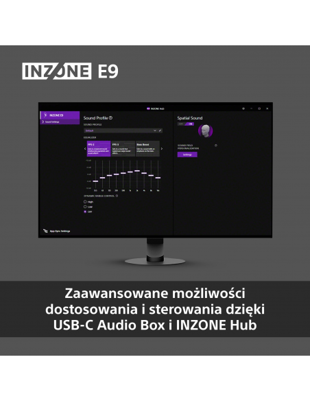 Słuchawki gamingowe SONY Inzone E9 | IERG900B