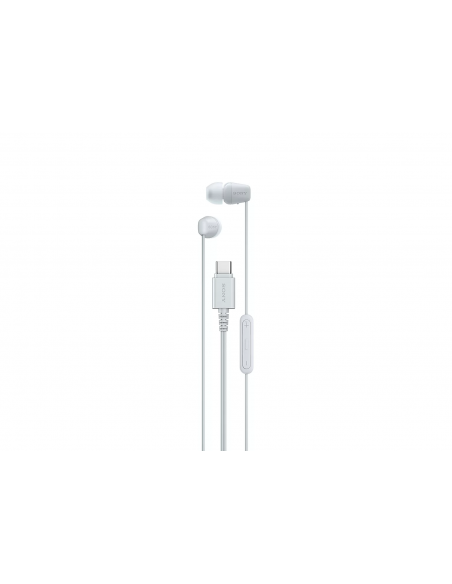 Słuchawki przewodowe SONY | IER-EX15C Białe