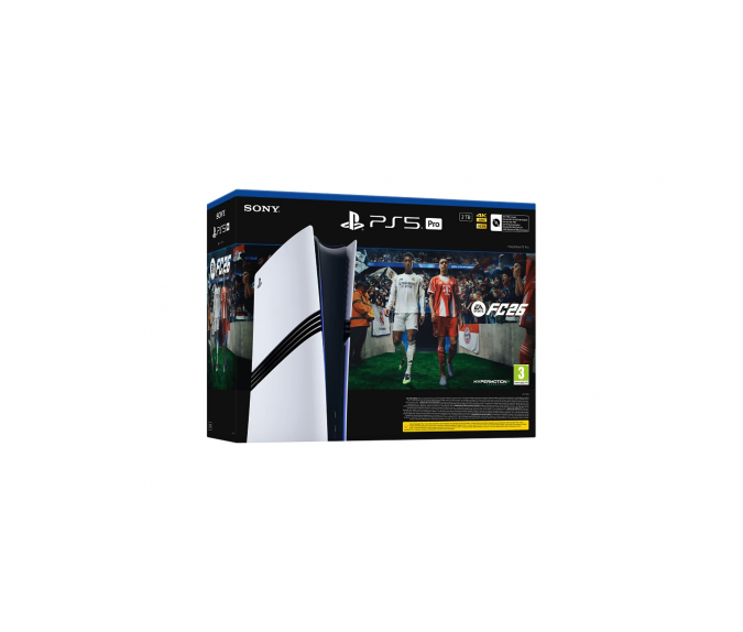 Konsola Sony PlayStation 5 Pro 2 TB Digital Edition + FC26