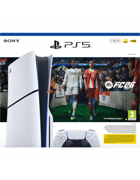 Konsola Sony PlayStation 5 E Chassis 1 TB Slim + FC26