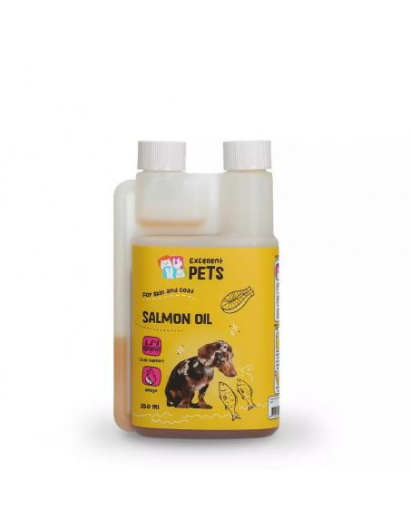 Olej z łososia dla psów Excellent Pets 250 ml