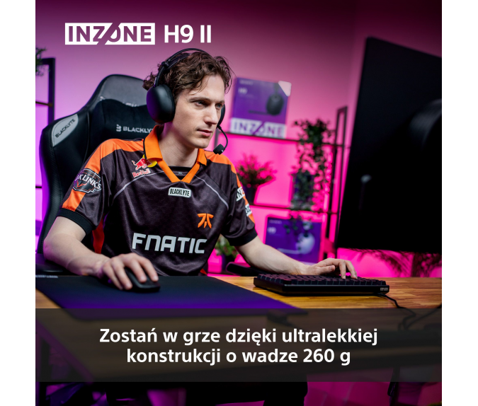 Słuchawki gamingowe SONY Inzone H9 II | WH-G910NB