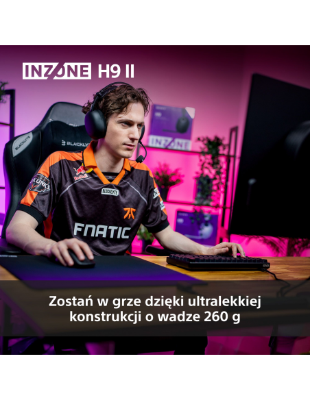 Słuchawki gamingowe SONY Inzone H9 II | WH-G910NB