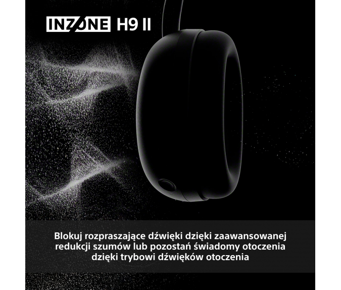 Słuchawki gamingowe SONY Inzone H9 II | WH-G910NW
