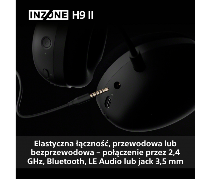 Słuchawki gamingowe SONY Inzone H9 II | WH-G910NW