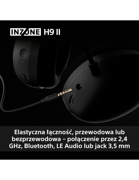 Słuchawki gamingowe SONY Inzone H9 II | WH-G910NW