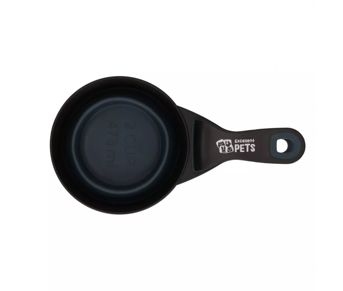 Miarka do karmy 3-w-1 z klipsem Excellent Pets