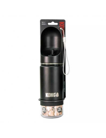 Butelka 2-w-1 dla psa KONG Trek & Treat