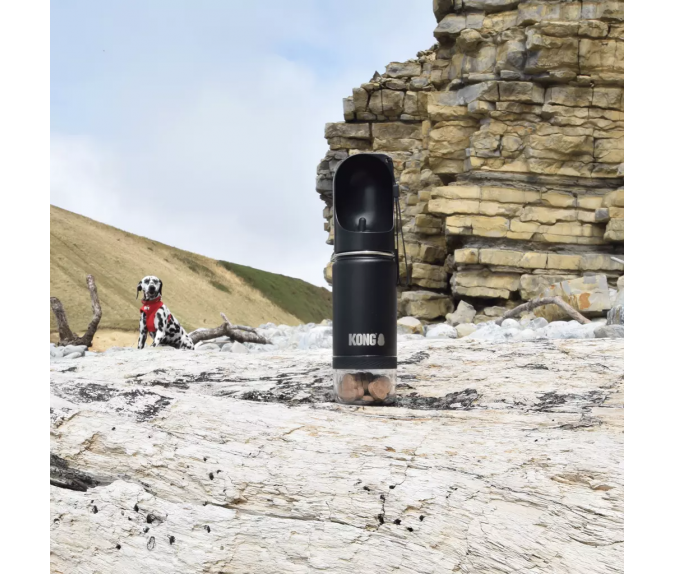 Butelka 2-w-1 dla psa KONG Trek & Treat