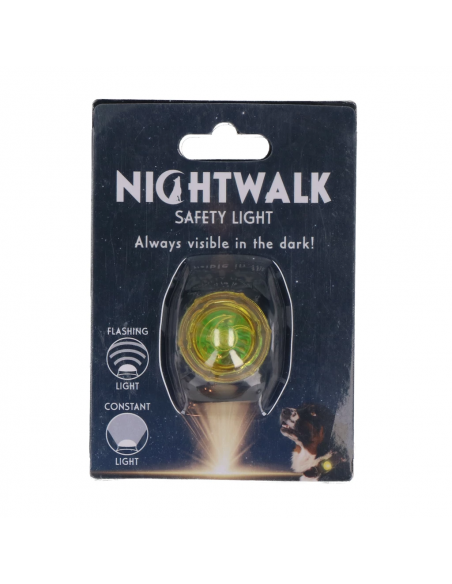Świecąca zawieszka do obroży dla psa Nightwalk Safety Light