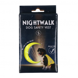 Regulowana odblaskowa kamizelka dla psa Nightwalk Safety Vest