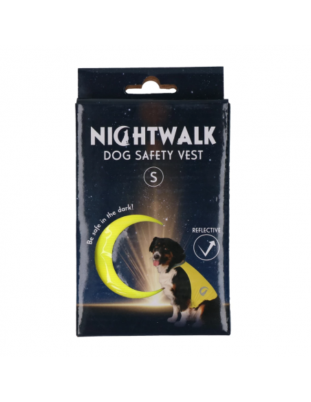 Regulowana odblaskowa kamizelka dla psa Nightwalk Safety Vest