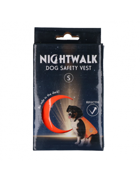 Regulowana odblaskowa kamizelka dla psa Nightwalk Safety Vest