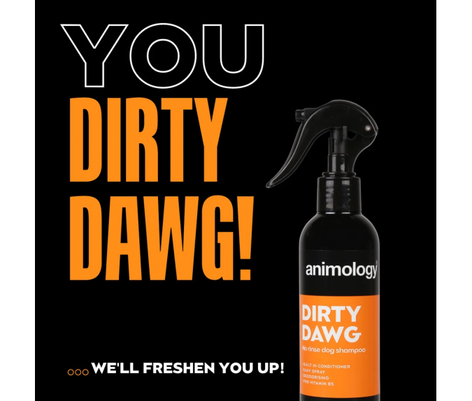 Szampon dla psów Animology Dirty Dawg No Rinse 250 ml