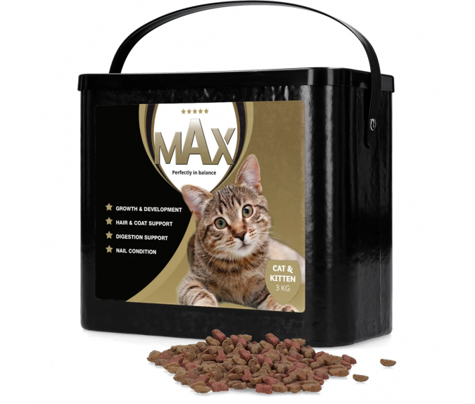 Karma dla kotów i kociąt Max Cat & Kitten 3 kg