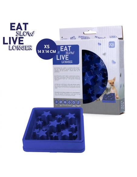 Miska spowalniająca jedzenie Eat Slow Live Longer XS