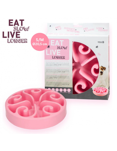 Miska spowalniająca jedzenie Eat Slow Live Longer S