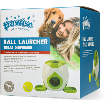Interaktywna Wyrzutnia Przysmaków Pawise Ball Launcher Treat