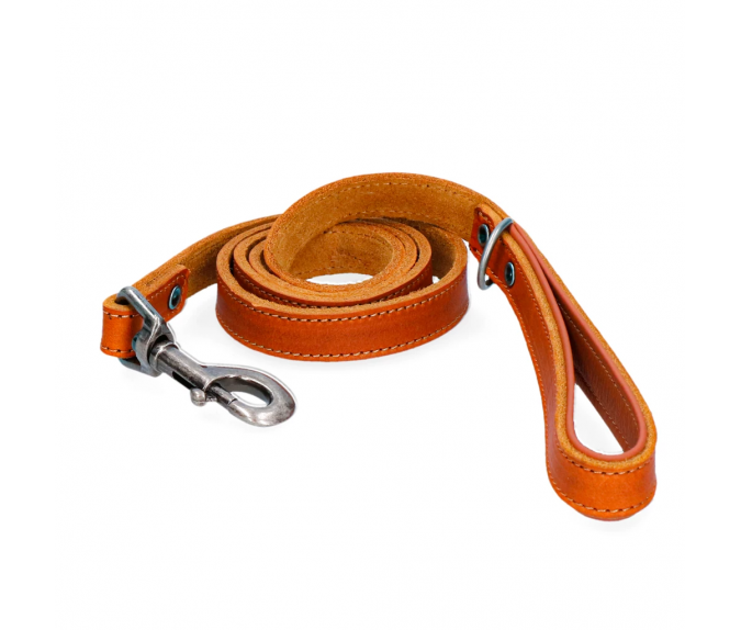 Smycz skórzana dla psów Spotted! Pro Leather Dog Leash 1.3 m