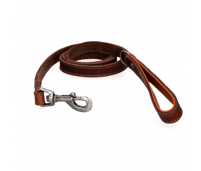 Smycz skórzana dla psów Spotted! Pro Leather Dog Leash 1.3 m