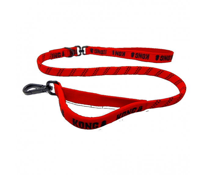 Smycz amortyzująca One Size KONG Zero-Shock Leash 1 m