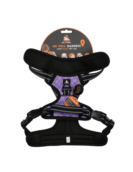 Szelki Spotted! Pro NO-PULL z cyfrowym identyfikatorem