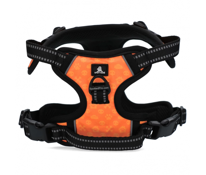Szelki Spotted! Pro NO-PULL z cyfrowym identyfikatorem