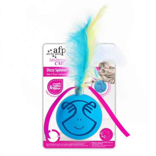 Interaktywna piłka dla kota Modern Cat Dizzy Spinner 2